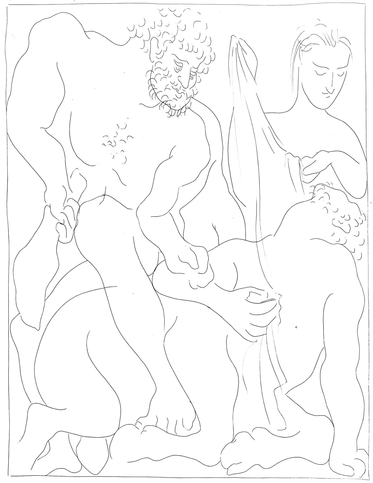 Pablo Picasso, Hercule Tue Le Centaure Nessus, Les Mtamorphoses, Lithograph
