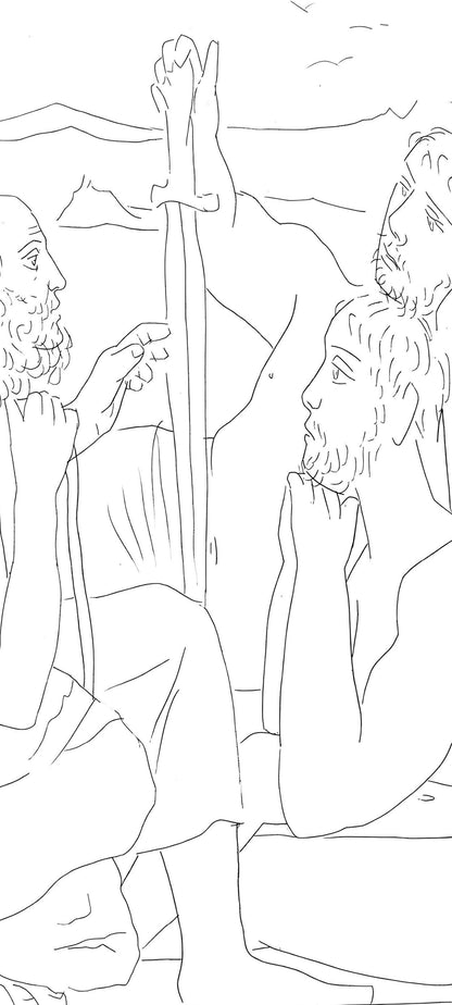 Pablo Picasso, Rcits De Nestor Sur La Guerre De Troie, Les Mtamorphoses, Lithograph