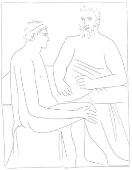 Pablo Picasso, Numa Suit Les Cours De Pythagore, Les Mtamorphoses, Lithograph