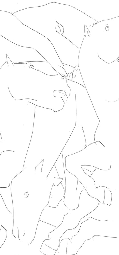 Pablo Picasso, Chute De Phathon Avec Le Char Du Soleil, Les Mtamorphoses, Lithograph