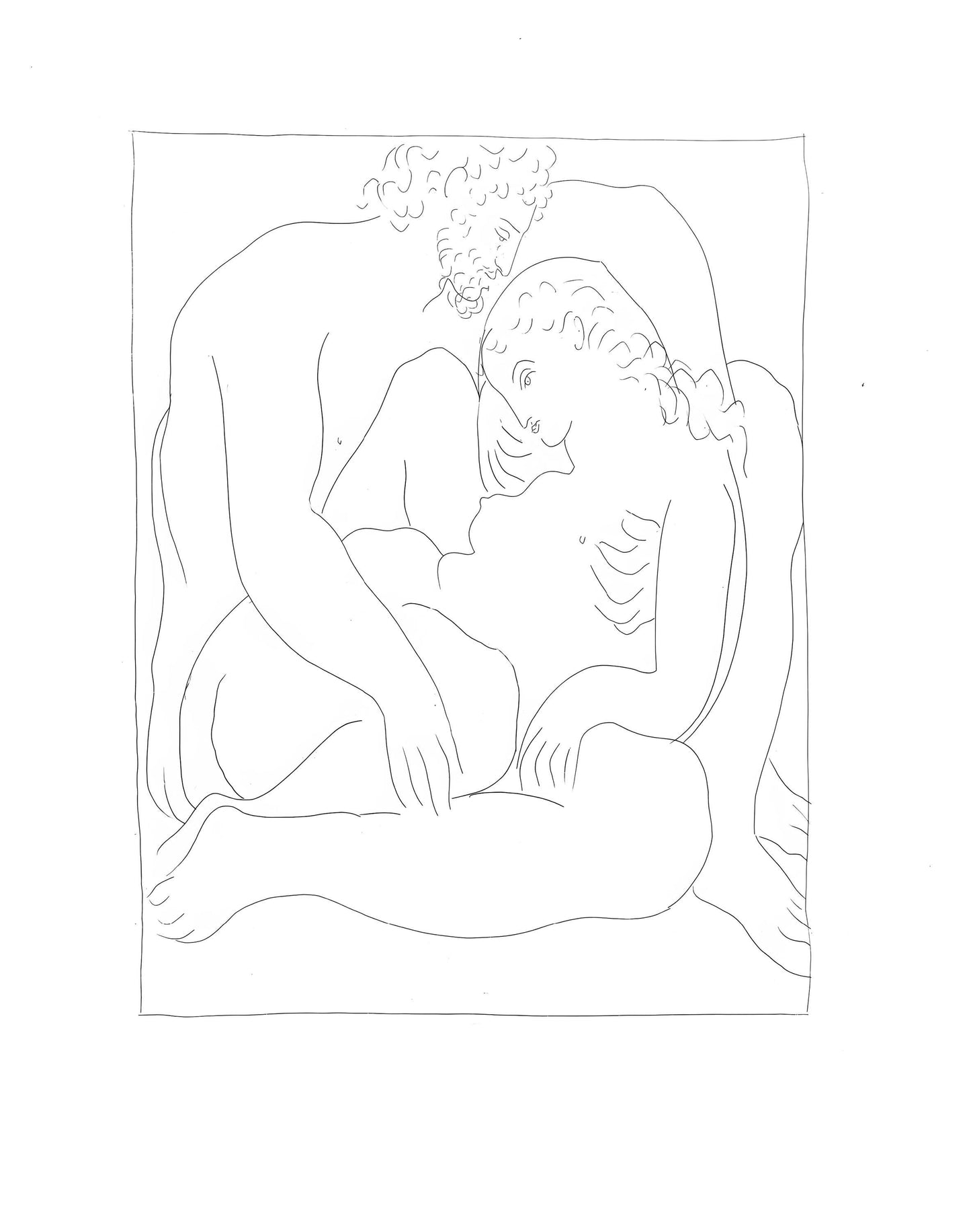 Pablo Picasso, Amours De Jupiter Et De Sml, Les Mtamorphoses, Lithograph