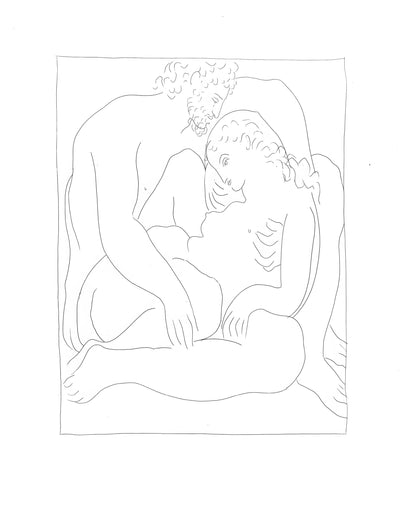 Pablo Picasso, Amours De Jupiter Et De Sml, Les Mtamorphoses, Lithograph