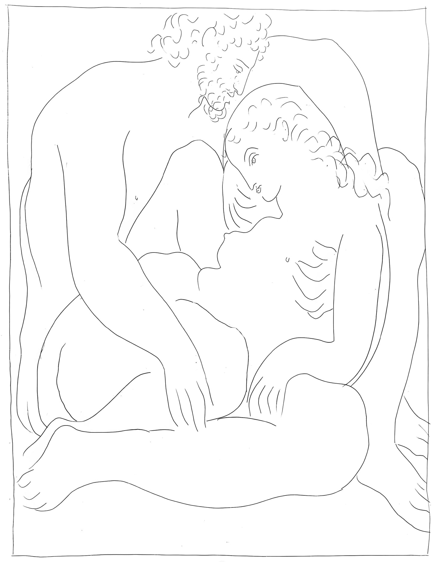 Pablo Picasso, Amours De Jupiter Et De Sml, Les Mtamorphoses, Lithograph