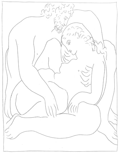 Pablo Picasso, Amours De Jupiter Et De Sml, Les Mtamorphoses, Lithograph