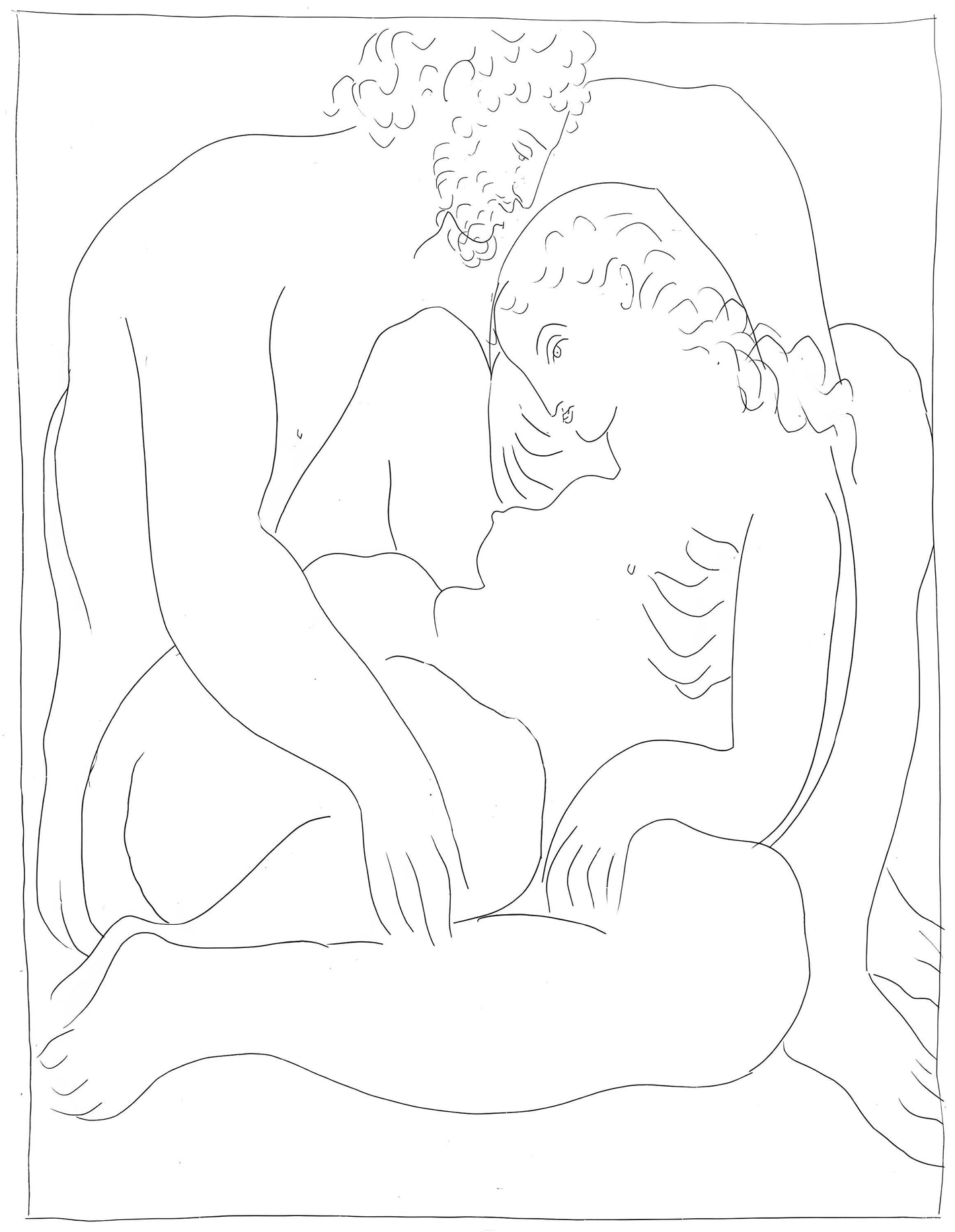 Pablo Picasso, Amours De Jupiter Et De Sml, Les Mtamorphoses, Lithograph