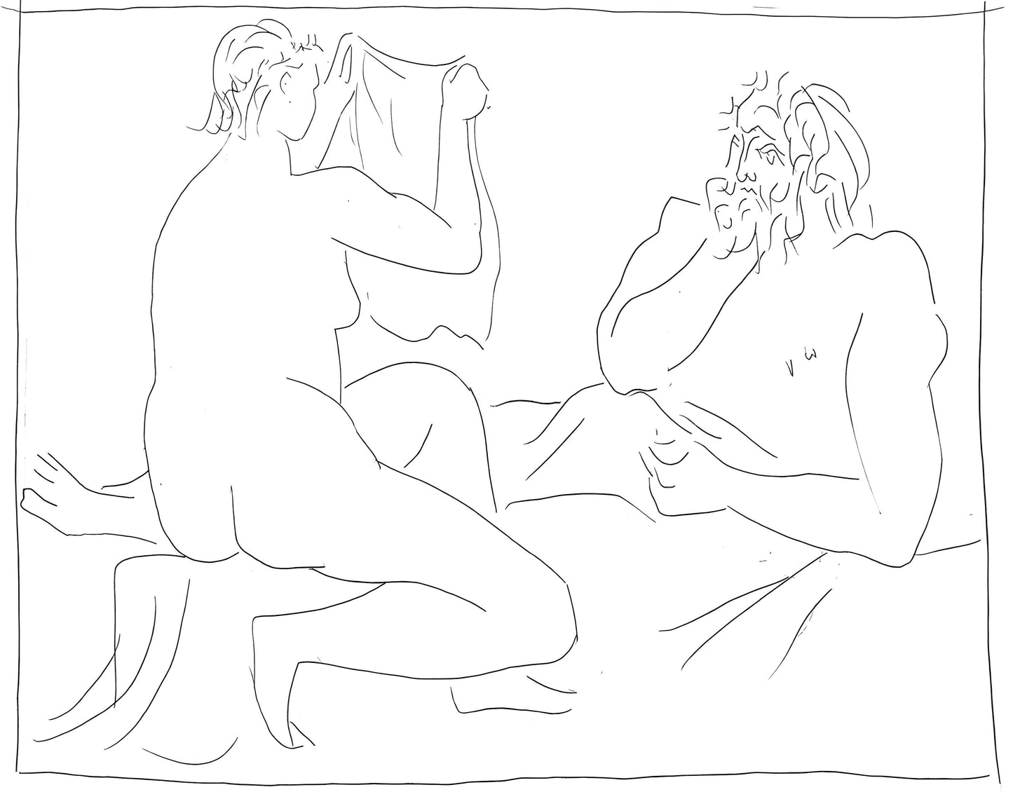 Pablo Picasso, Arachne Montrant Son Travail, Les Mtamorphoses, Lithograph