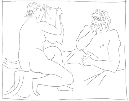 Pablo Picasso, Arachne Montrant Son Travail, Les Mtamorphoses, Lithograph