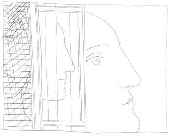 Pablo Picasso, Trois Fragments De Ttes, Les Mtamorphoses, Lithograph