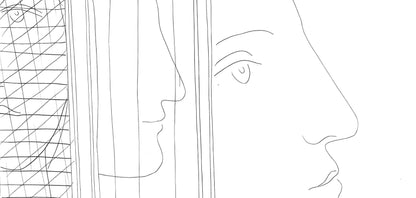 Pablo Picasso, Trois Fragments De Ttes, Les Mtamorphoses, Lithograph