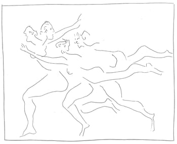 Pablo Picasso, Quatre Femmes En Fuite, Les Mtamorphoses, Lithograph