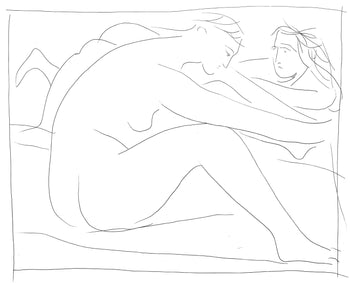Pablo Picasso, Deux Femmes Nues, Les Mtamorphoses, Lithograph