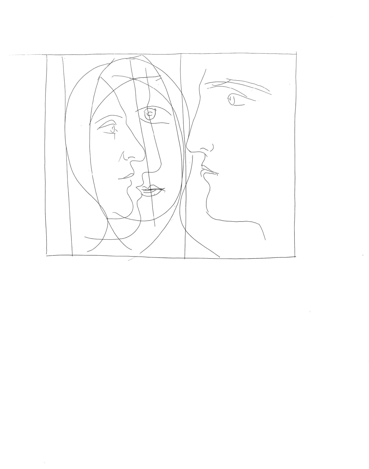 Pablo Picasso, Ttes, Les Mtamorphoses, Lithograph