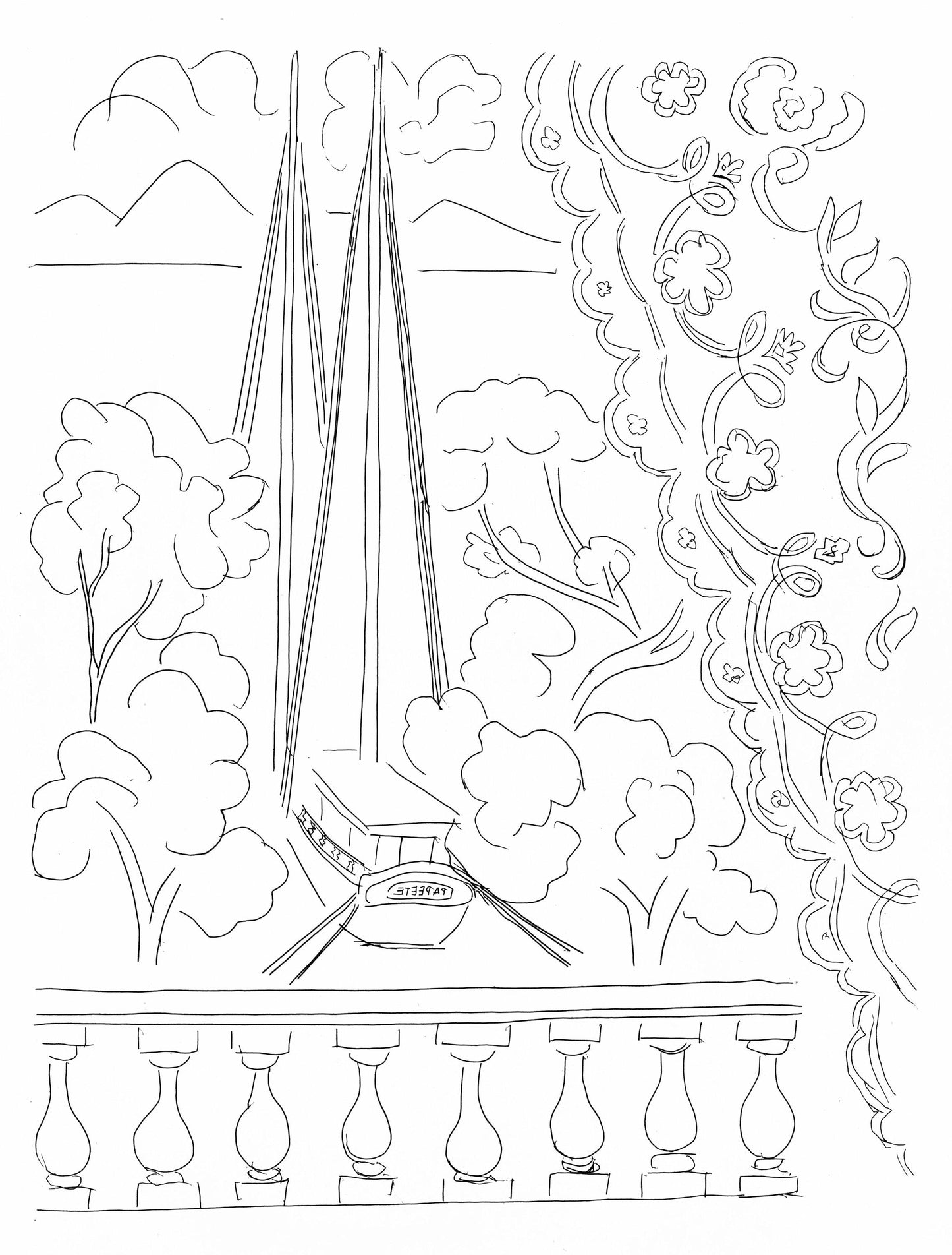 Henri Matisse, Soupir, Posies De Stphane Mallarm, Lithograph