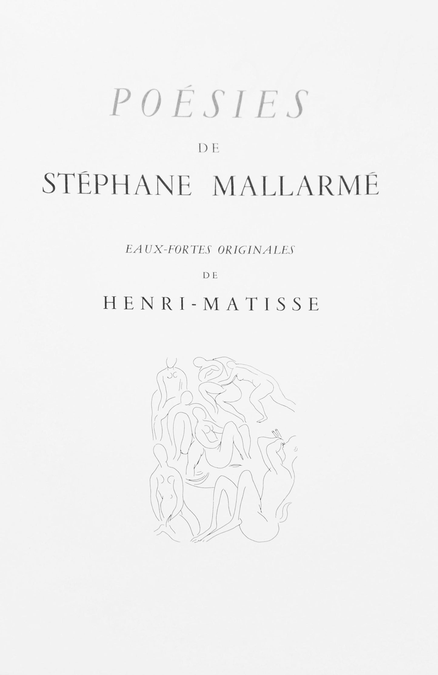 Henri Matisse, Lapres-Mini Dvn Favne, Posies De Stphane Mallarm, Lithograph
