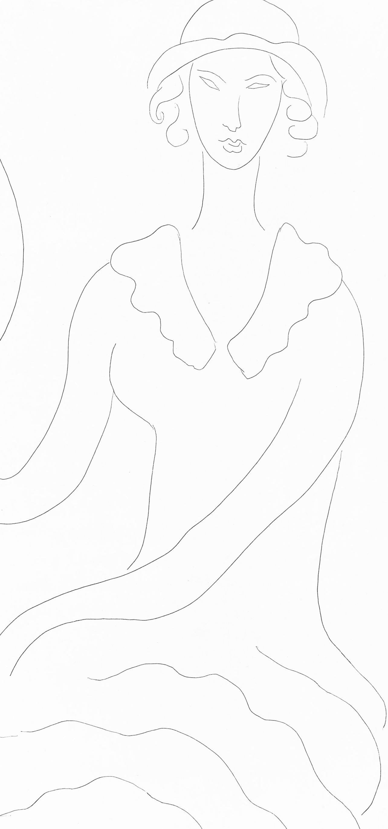 Henri Matisse, Ventail De Madame Mallarm, Posies De Stphane Mallarm, Lithograph