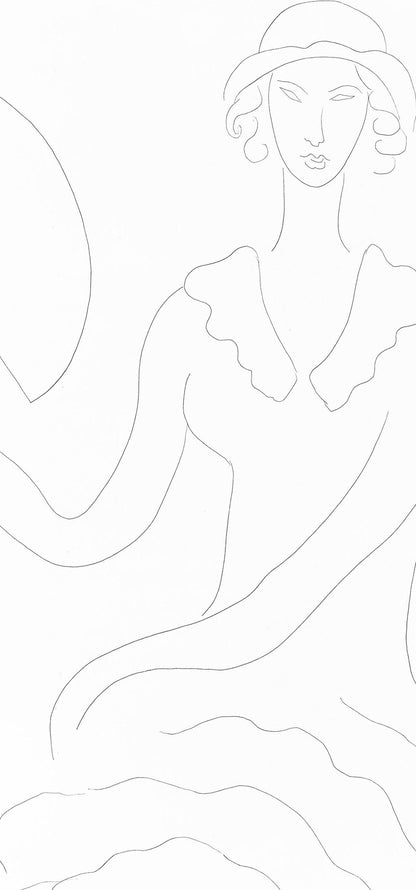 Henri Matisse, Ventail De Madame Mallarm, Posies De Stphane Mallarm, Lithograph