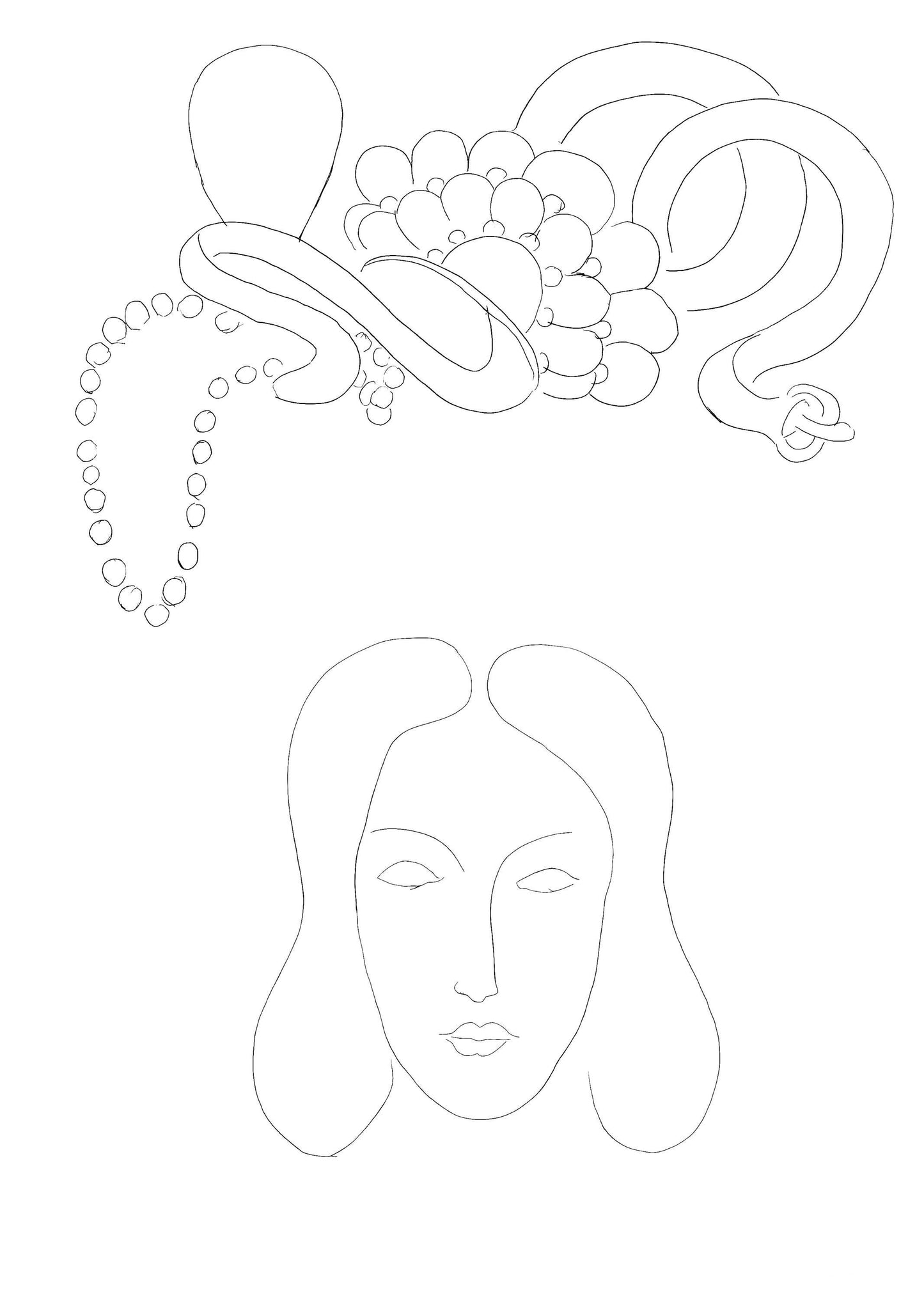 Henri Matisse, Sans Titre, Posies De Stphane Mallarm, Lithograph