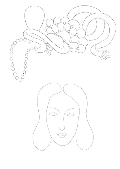 Henri Matisse, Sans Titre, Posies De Stphane Mallarm, Lithograph