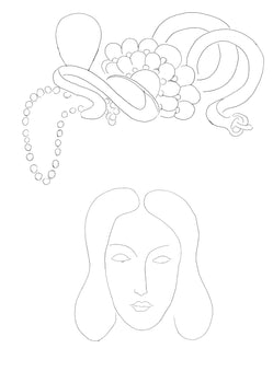 Henri Matisse, Sans Titre, Posies De Stphane Mallarm, Lithograph