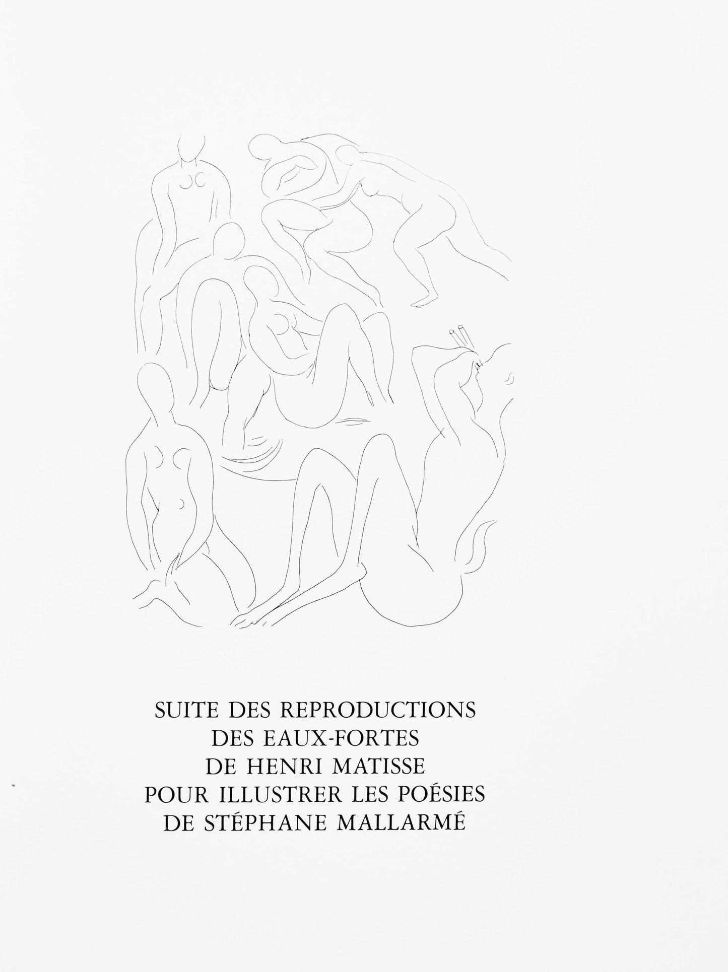 Henri Matisse, Sans Titre, Posies De Stphane Mallarm, Lithograph