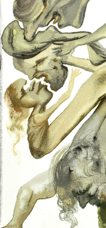 Salvador Dali, Lenfer Iv (Michler/Lpsinger 1039-1138; Field 189-200), La Divine Comdie, Woodcut