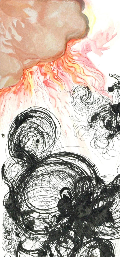 Salvador Dali, Lenfer Vi (Michler/Lpsinger 1039-1138; Field 189-200), La Divine Comdie, Woodcut