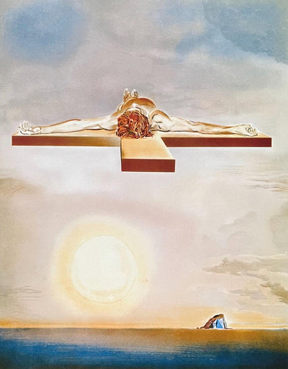 Salvador Dali, Le Christ De Gala, Fac-Smile Signed, Archival Pigment Print