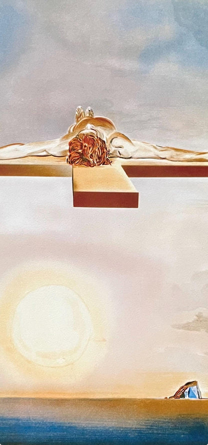 Salvador Dali, Le Christ De Gala, Fac-Smile Signed, Archival Pigment Print