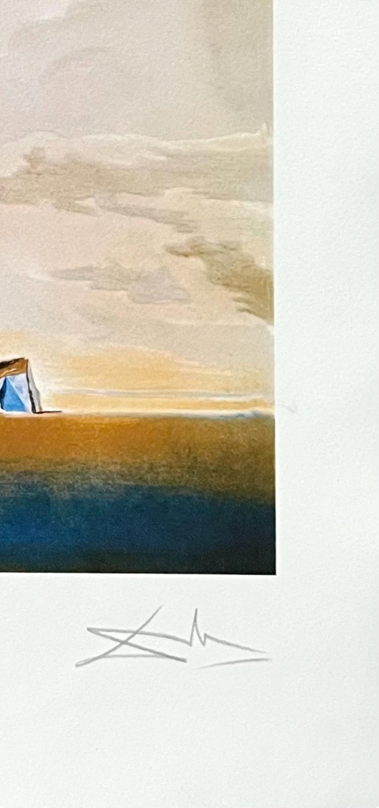 Salvador Dali, Le Christ De Gala, Fac-Smile Signed, Archival Pigment Print