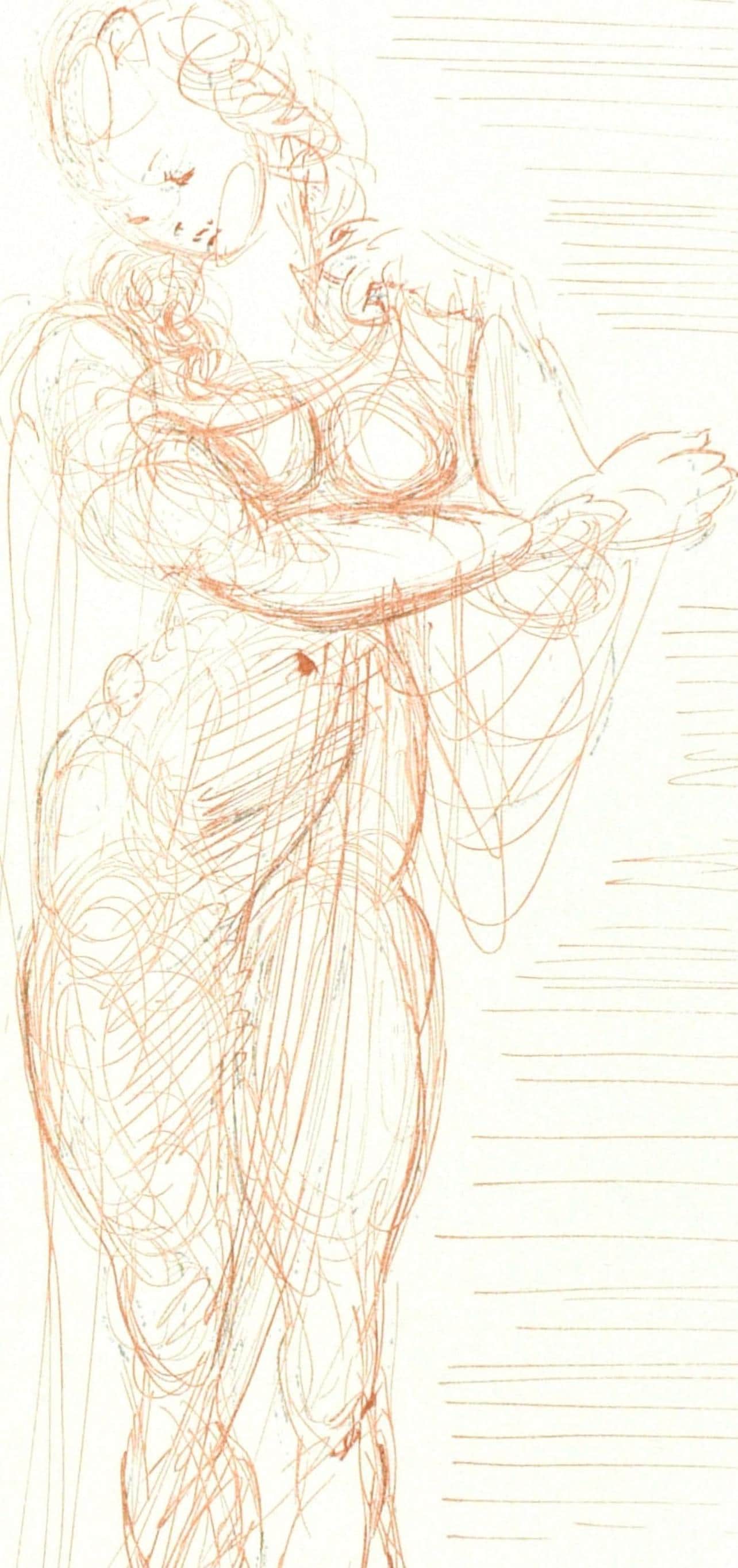 Salvador Dali, Lenfer Ii (Michler/Lpsinger 1039-1138; Field 189-200), La Divine Comdie, Woodcut