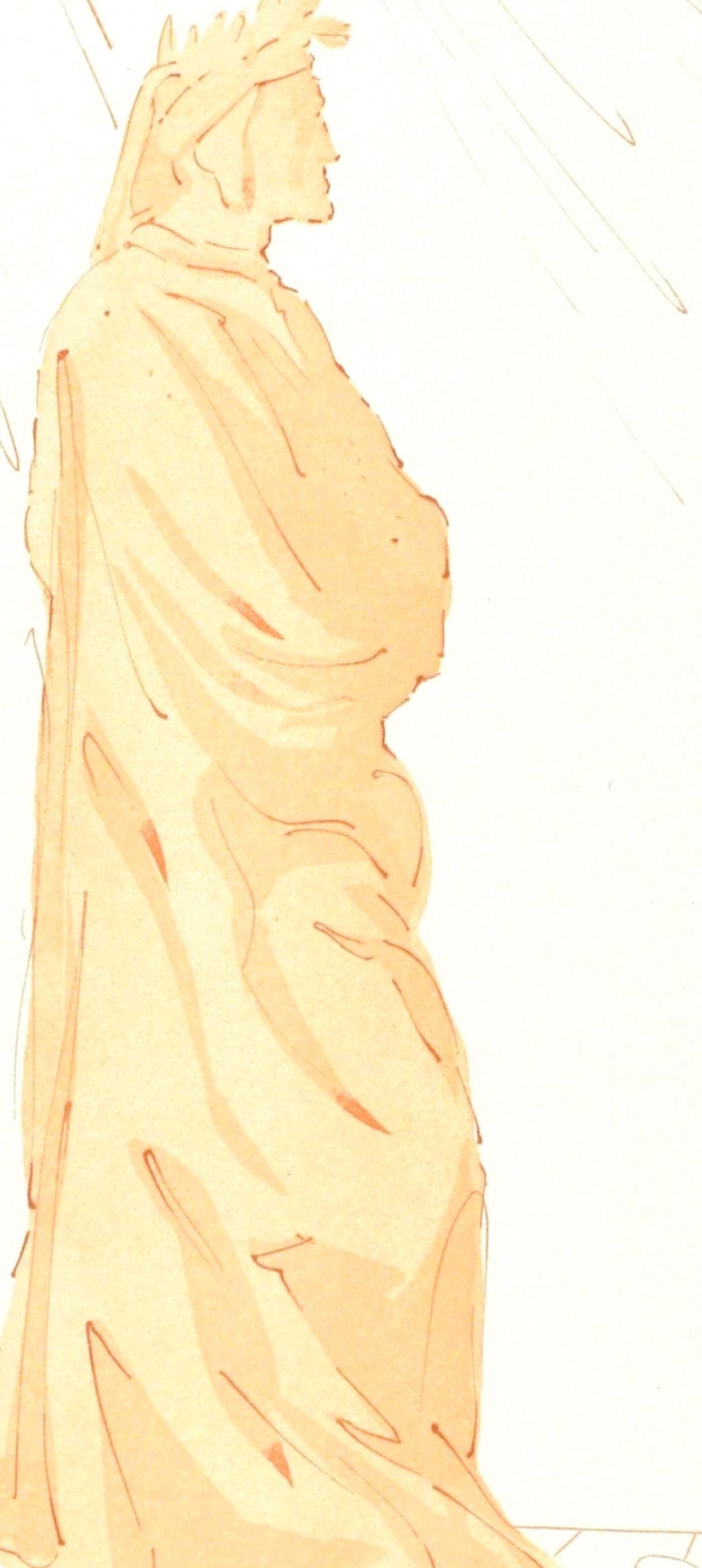 Salvador Dali, Lenfer Ii (Michler/Lpsinger 1039-1138; Field 189-200), La Divine Comdie, Woodcut