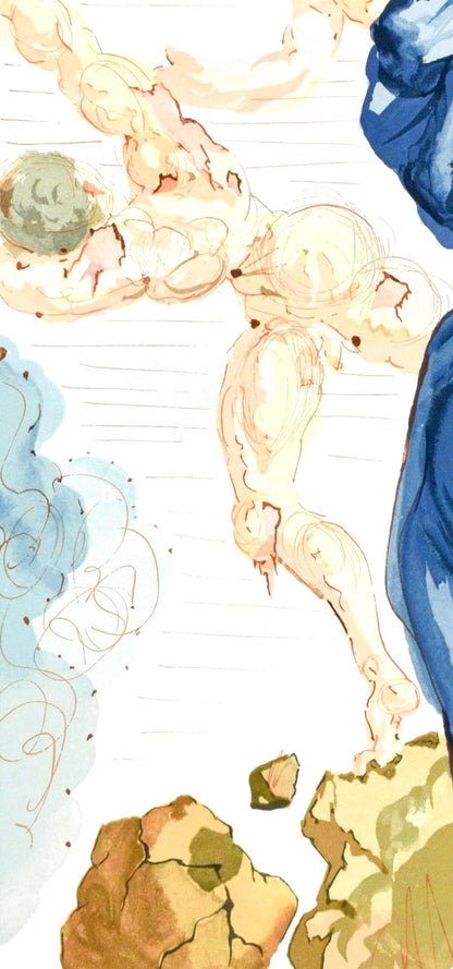 Salvador Dali, Lenfer Xv (Michler/Lpsinger 1039-1138; Field 189-200), La Divine Comdie, Woodcut