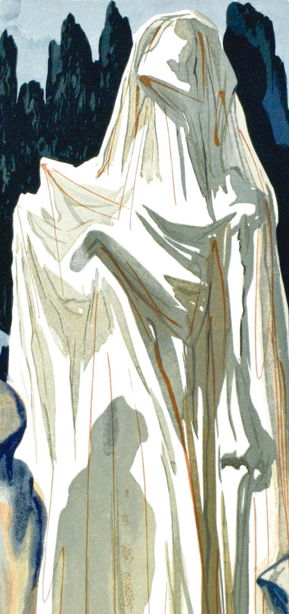 Salvador Dali, Lenfer X (Michler/Lpsinger 1039-1138; Field 189-200), La Divine Comdie, Woodcut