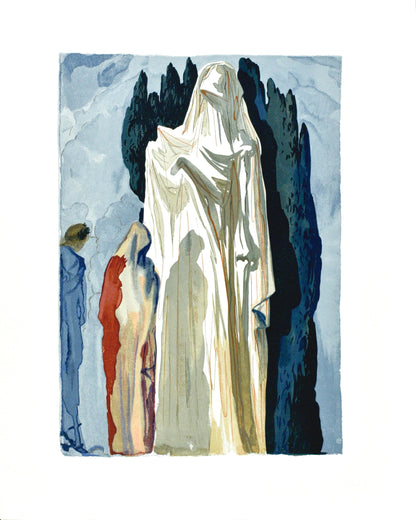 Salvador Dali, Lenfer X (Michler/Lpsinger 1039-1138; Field 189-200), La Divine Comdie, Woodcut