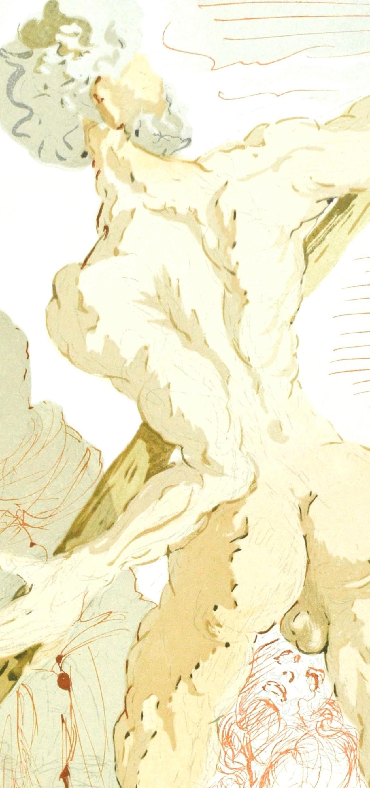 Salvador Dali, Lenfer Iii (Michler/Lpsinger 1039-1138; Field 189-200), La Divine Comdie, Woodcut