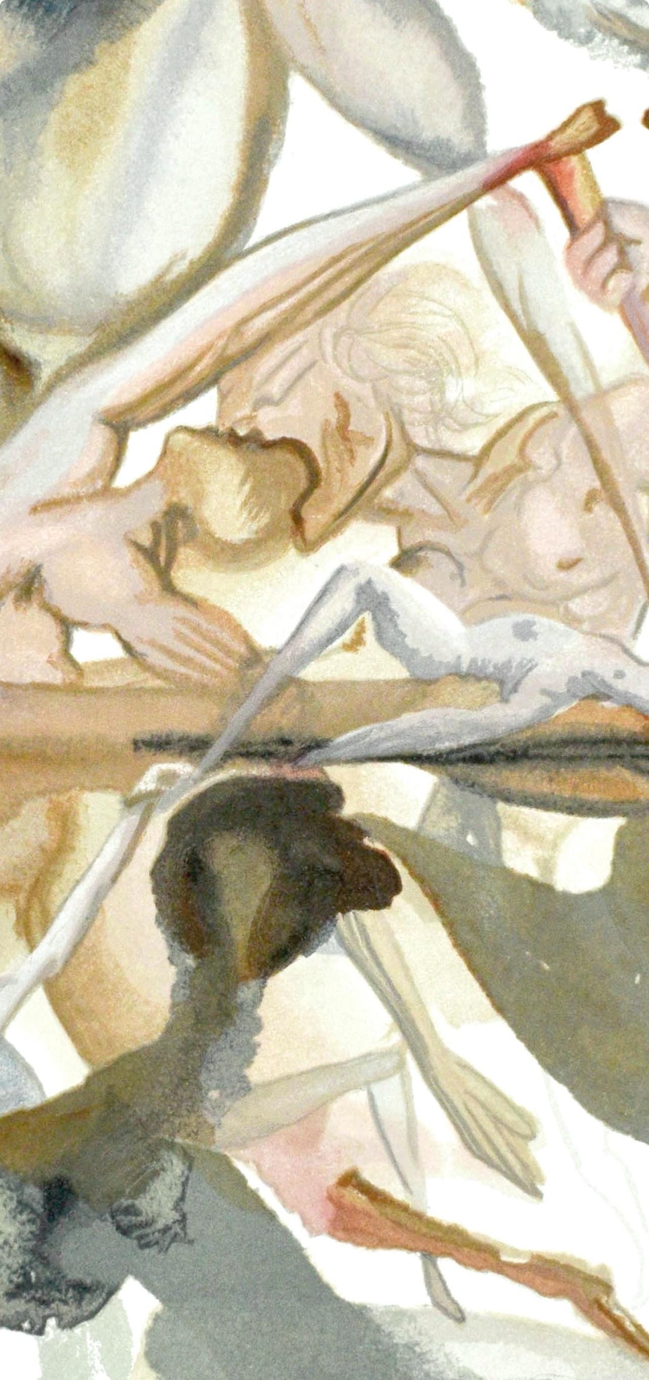 Salvador Dali, Lenfer Xi (Michler/Lpsinger 1039-1138; Field 189-200), La Divine Comdie, Woodcut