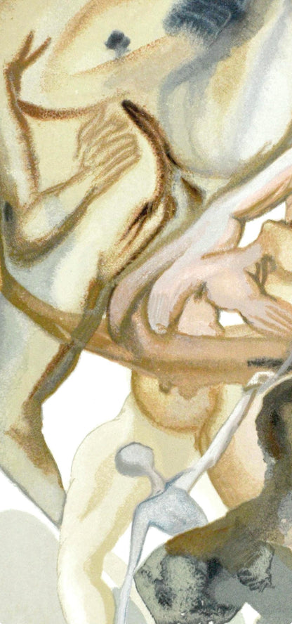 Salvador Dali, Lenfer Xi (Michler/Lpsinger 1039-1138; Field 189-200), La Divine Comdie, Woodcut