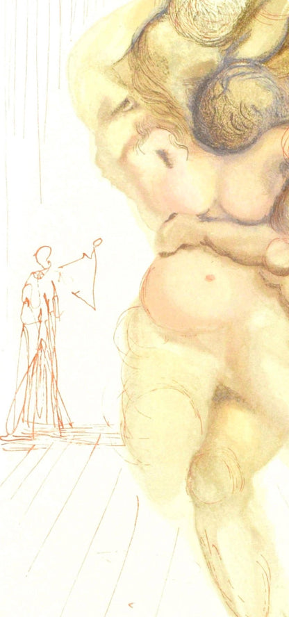 Salvador Dali, Lenfer Viii (Michler/Lpsinger 1039-1138; Field 189-200), La Divine Comdie, Woodcut