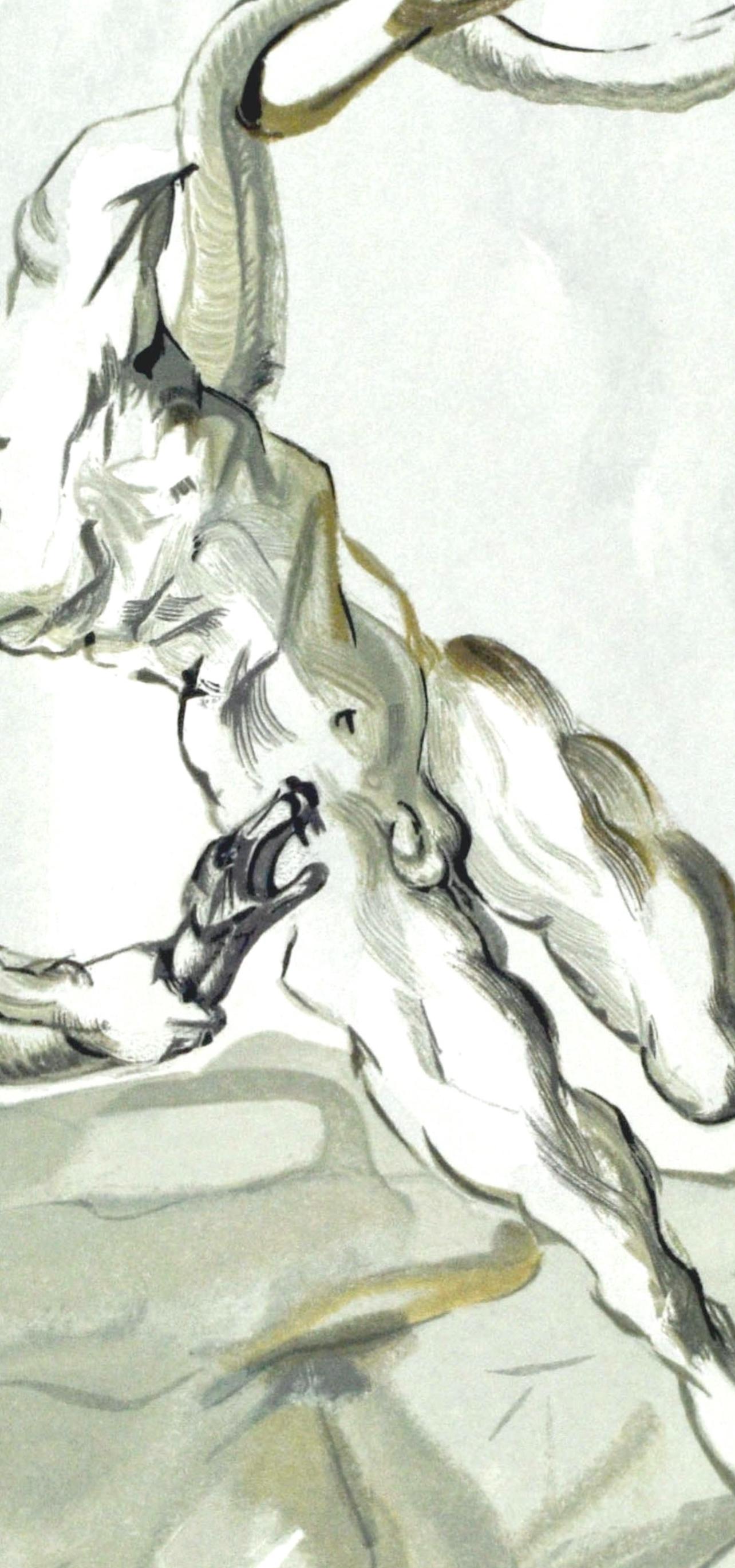 Salvador Dali, Lenfer Xxiv (Michler/Lpsinger 1039-1138; Field 189-200), La Divine Comdie, Woodcut