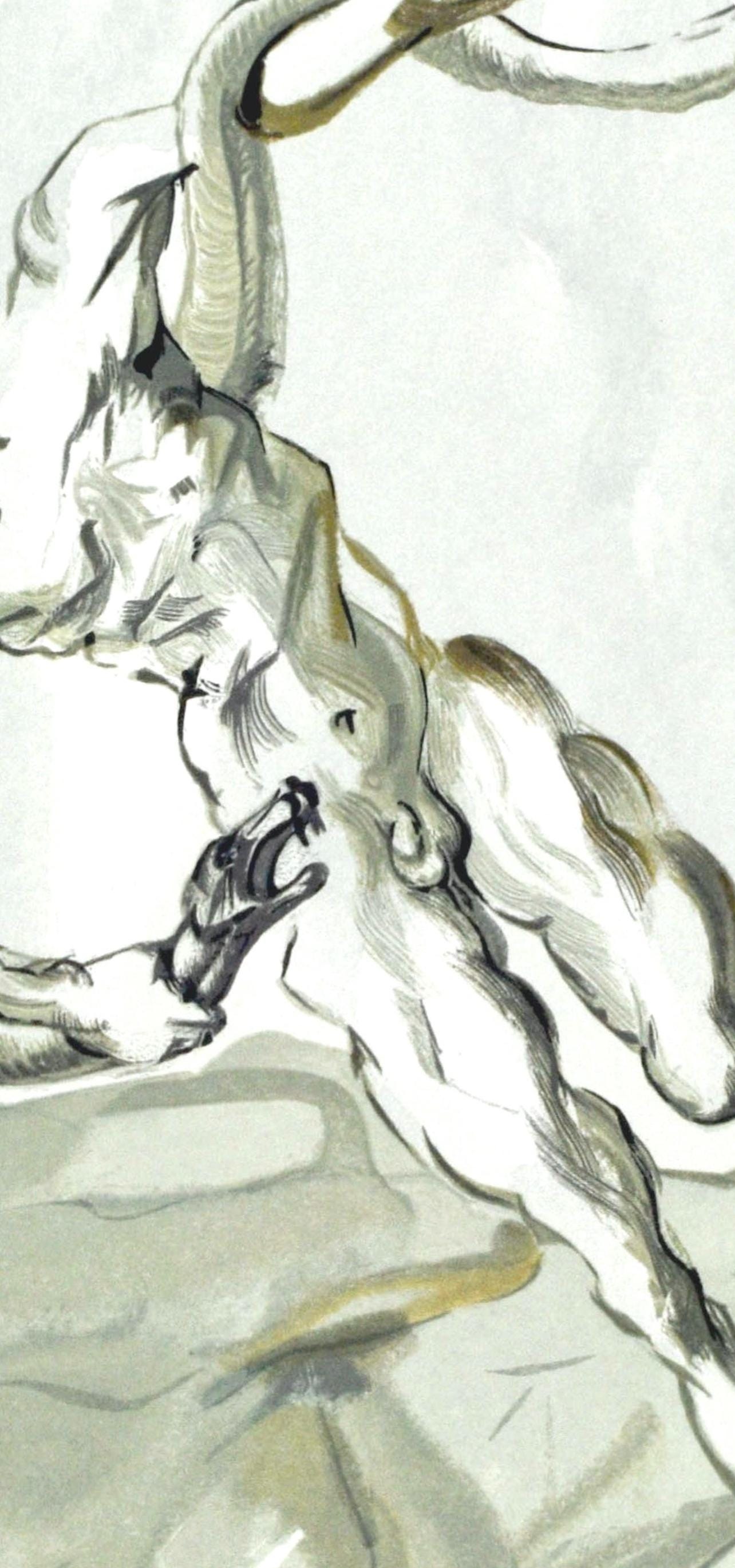 Salvador Dali, Lenfer Xxiv (Michler/Lpsinger 1039-1138; Field 189-200), La Divine Comdie, Woodcut