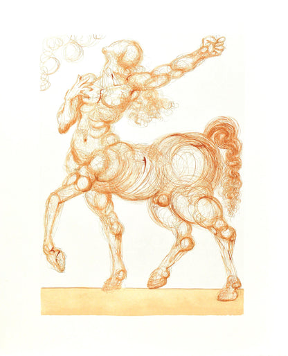 Salvador Dali, Lenfer Xxv (Michler/Lpsinger 1039-1138; Field 189-200), La Divine Comdie, Woodcut