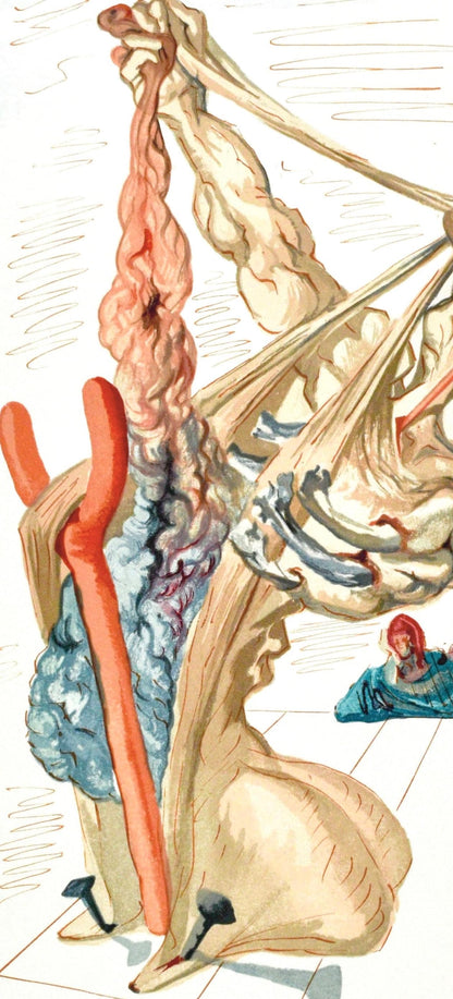 Salvador Dali, Lenfer Xxix (Michler/Lpsinger 1039-1138; Field 189-200), La Divine Comdie, Woodcut