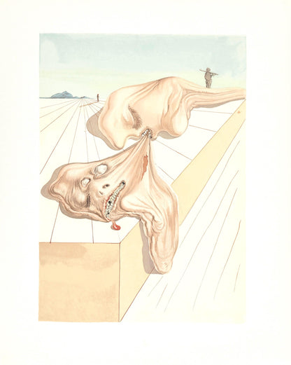 Salvador Dali, Lenfer Xxx (Michler/Lpsinger 1039-1138; Field 189-200), La Divine Comdie, Woodcut