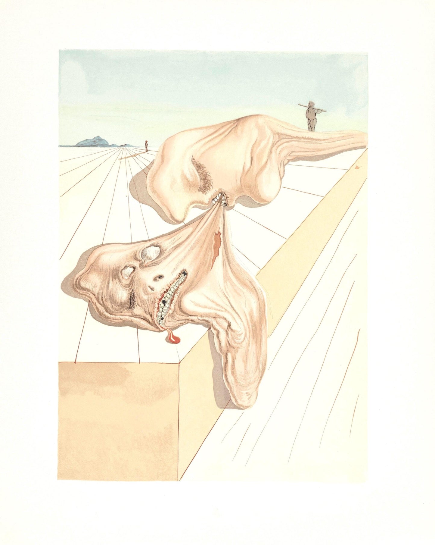 Salvador Dali, Lenfer Xxx (Michler/Lpsinger 1039-1138; Field 189-200), La Divine Comdie, Woodcut