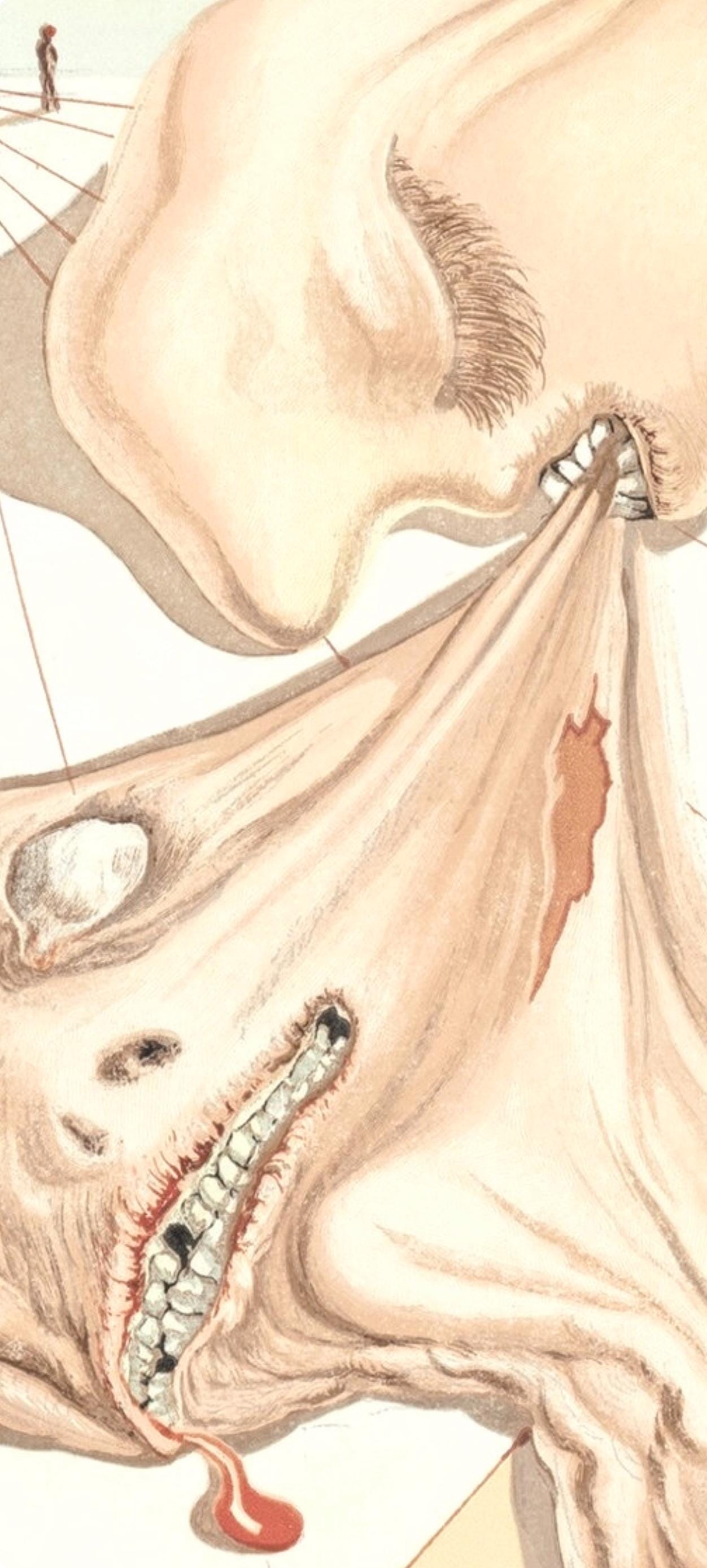 Salvador Dali, Lenfer Xxx (Michler/Lpsinger 1039-1138; Field 189-200), La Divine Comdie, Woodcut