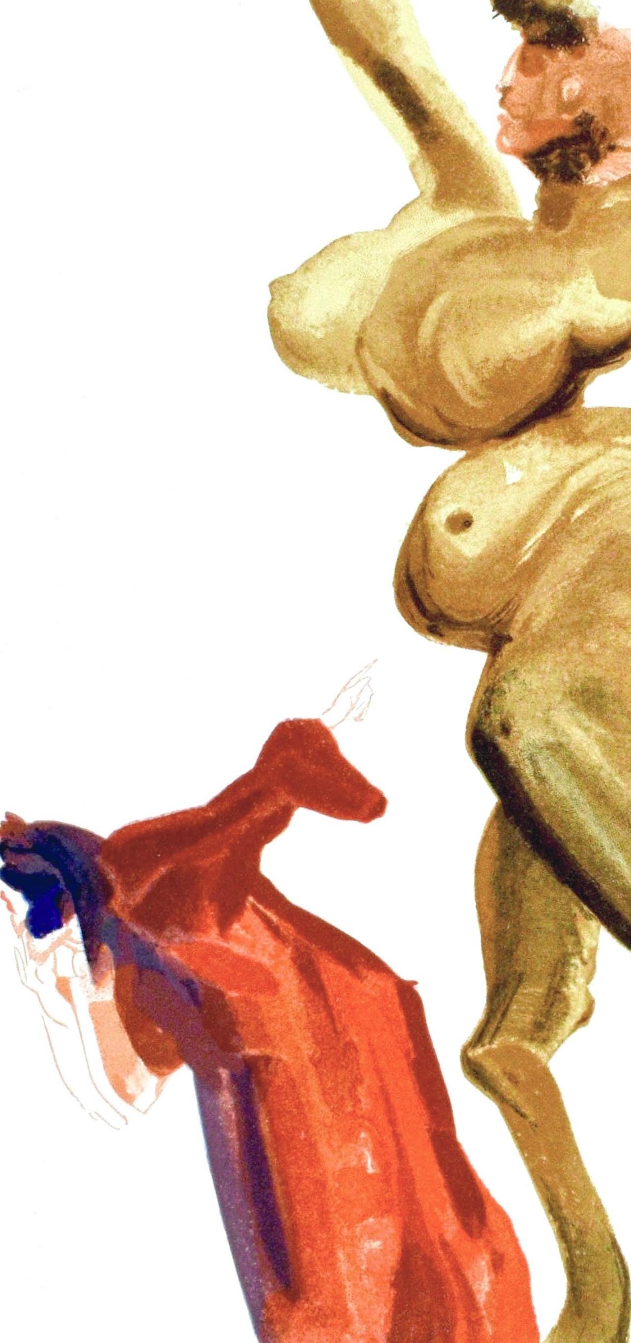 Salvador Dali, Lenfer Xxxiii (Michler/Lpsinger 1039-1138; Field 189-200), La Divine Comdie, Woodcut