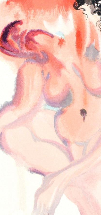 Salvador Dali, Le Purgatoire Iii (Michler/Lpsinger 1039-1138; Field 189-200), La Divine Comdie,