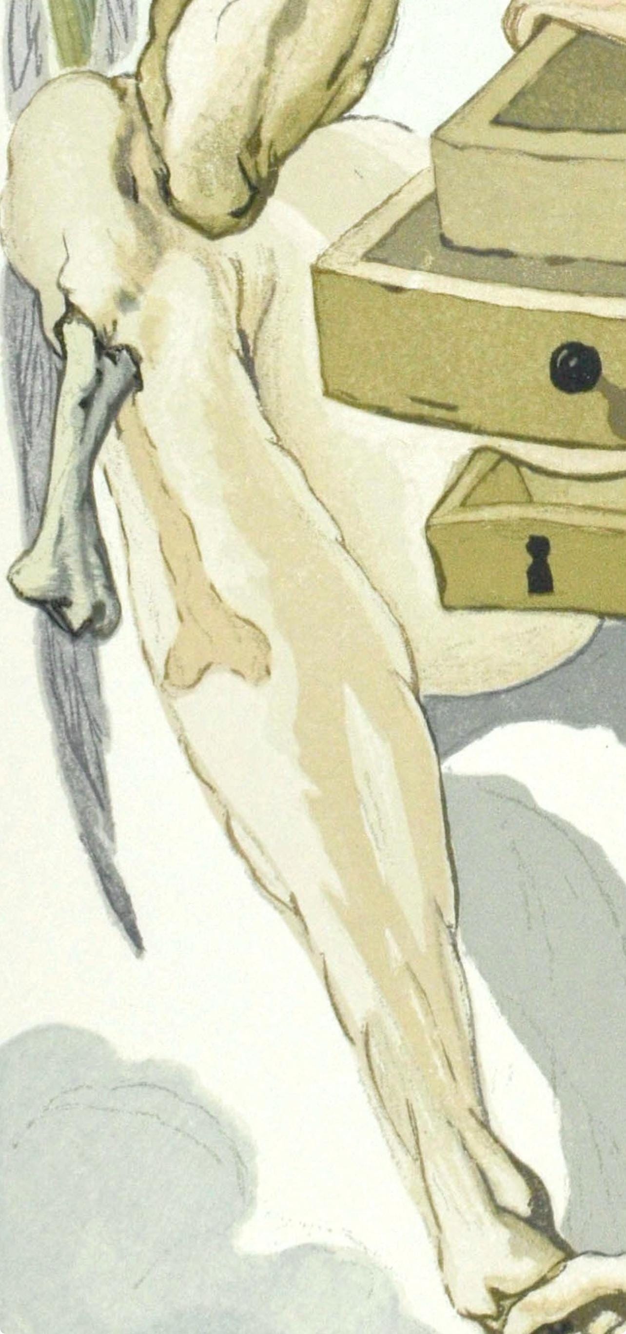 Salvador Dali, Le Purgatoire I (Michler/Lpsinger 1039-1138; Field 189-200), La Divine Comdie,