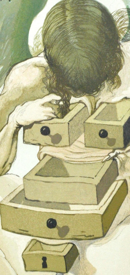 Salvador Dali, Le Purgatoire I (Michler/Lpsinger 1039-1138; Field 189-200), La Divine Comdie,