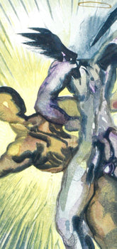 Salvador Dali, Le Purgatoire Viii (Michler/Lpsinger 1039-1138; Field 189-200), La Divine Comdie,